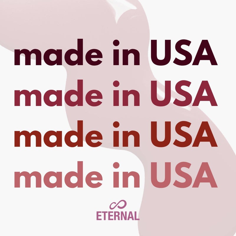 Eternal Red Nail Polish Set for Women (ROCK & ROSE) - Pink Nail Polish Set for Girls - Long Lasting & Quick Dry Fingernail Polish Kit for Home DIY Manicure & Pedicure - Made in USA, 13.5mL (Set of 4) - Image 3